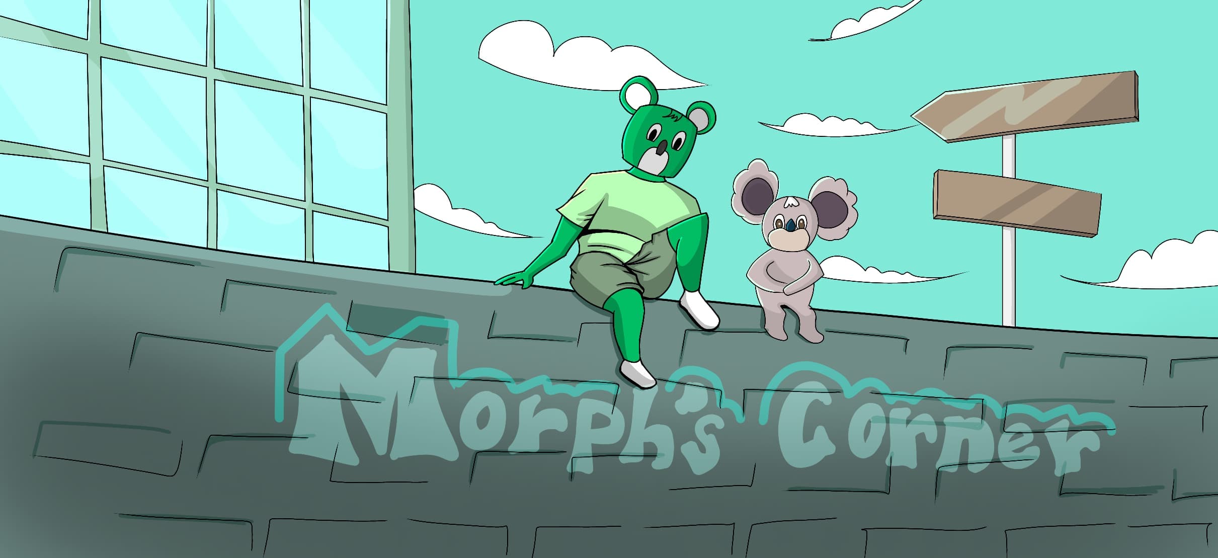 morph corner bg